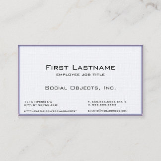 Carte De Visite modèle gothique de banque de Serif de la perle 3D