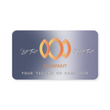 Modèle Moderne Bleu Métallisé Dégradé Violet