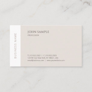 Carte De Visite Modèle moderne moderne tendance simple professionn