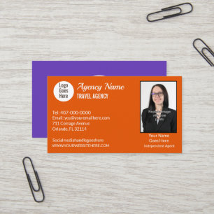 Carte De Visite Modèle photo générique Simple All Industries Busin