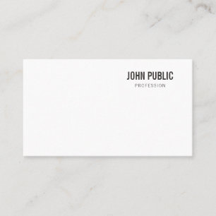 Carte De Visite Modèle professionnel élégant moderne simple