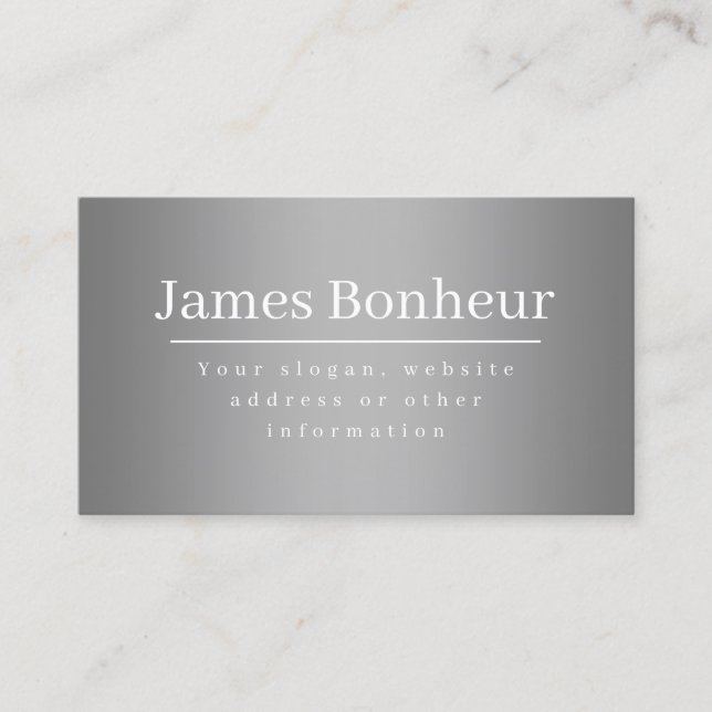 Carte De Visite Modèle promotionnel modifiable pour les entreprise (Devant)