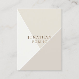 Carte De Visite Modèle simple professionnel minimaliste moderne