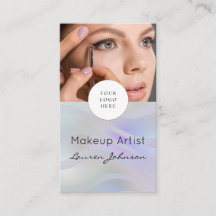 Modern Black Script Photo Makeup 