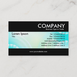 Carte De Visite Moderne - Abstrait 02