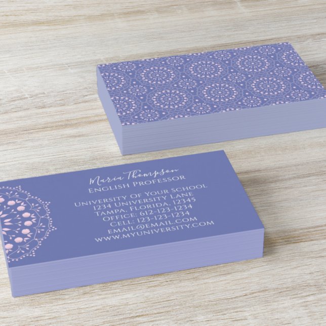 Carte De Visite Moderne Chic Simple Professionnel Minimal (Créateur téléchargé)