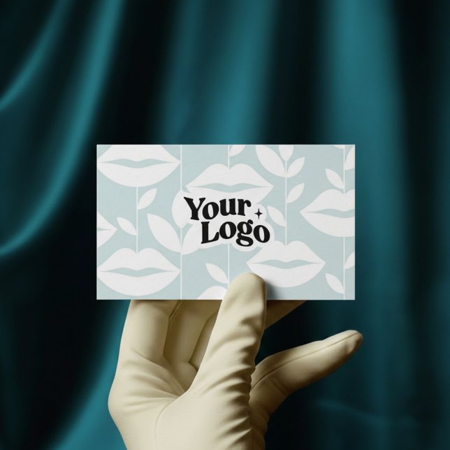 Carte de visite moderne – Code QR & logo (Créateur téléchargé)