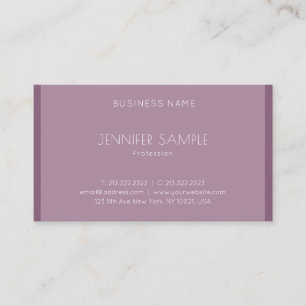 Carte De Visite Moderne créatif élégant design simple professionne