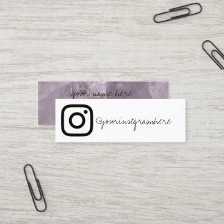 carte de visite moderne de médias sociaux en