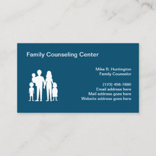 Carte de visite moderne des services de conseil fa