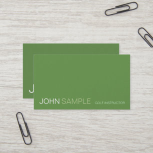 Carte De Visite Moderne Design Professionnel Élégant moniteur de g