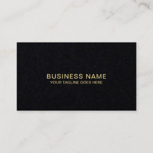 Carte De Visite Moderne élégant chic de luxe de monogramme noir
