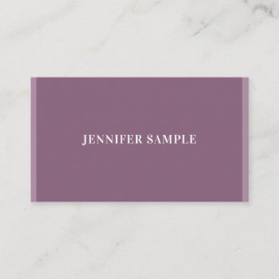 Carte De Visite Moderne Elegant minimaliste Modèle Luxueux