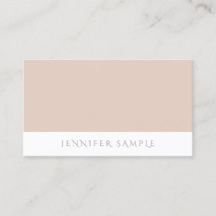 Carte De Visite Moderne Elegant minimaliste Modèle professionnel