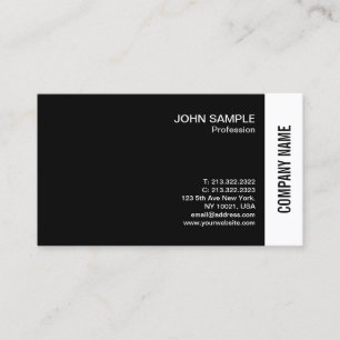 Carte de visite moderne Élégant Professionnel