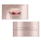 Moderne Elégant Rose élégant Diamants Or Lotus