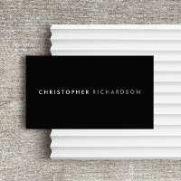 MODERNE ET MINIMAL Noir/Blanc