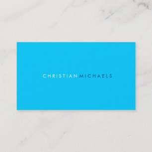 Carte de visite moderne et minimaliste