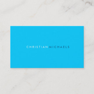 Carte de visite moderne et minimaliste
