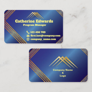 Carte de visite moderne et personnalisable