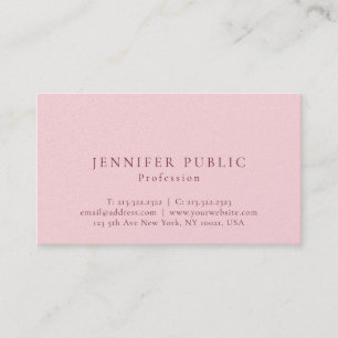 Carte De Visite Moderne minimaliste élégant Luxe Premium Pearl
