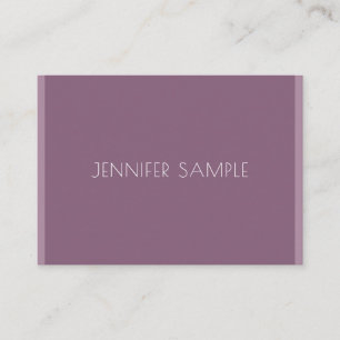 Carte De Visite Moderne minimaliste luxe élégant Modèle tendance