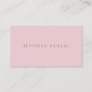 Carte De Visite Moderne minimaliste Modèle professionnel luxe