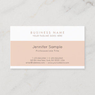 Carte De Visite Moderne Professionnel Créatif Simple Design Luxe