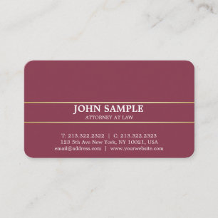 Carte De Visite Moderne Professionnel Élégant Avocat Bordeaux