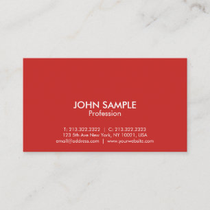 Carte De Visite Moderne Professionnel Élégant Design simple