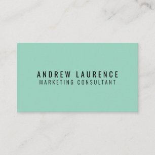 Carte De Visite Moderne Professionnel Minimaliste Exécutif Génériq