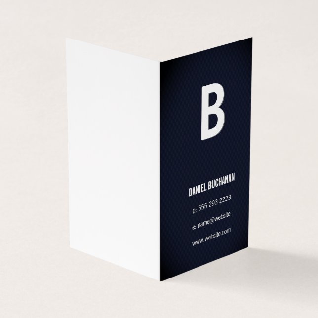 Carte De Visite Moderne | Simple (Extérieur)