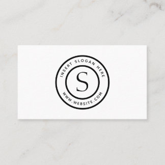 Carte De Visite Moderne simple simple professionnel de logo