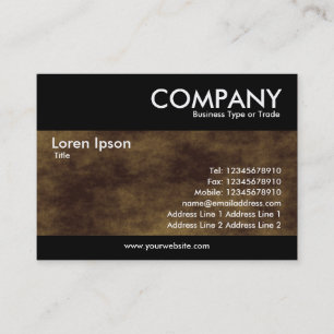 Carte De Visite Moderne - Terrain planétaire