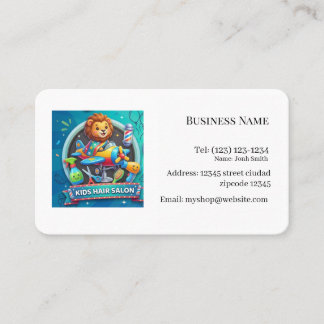 Carte de visite modifiable d'entreprise locale