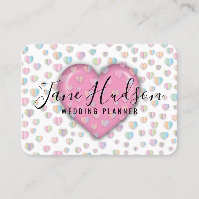 Carte de visite modifiable élégante simple minimal (Devant)