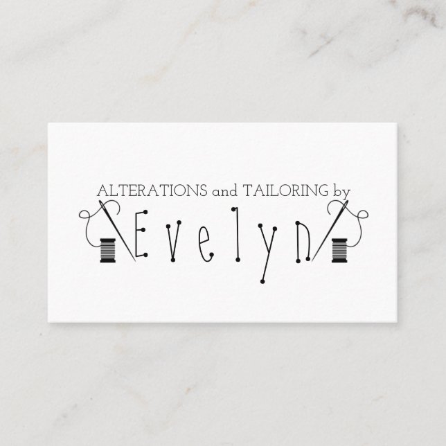 Carte De Visite Modifications et rectification (Devant)