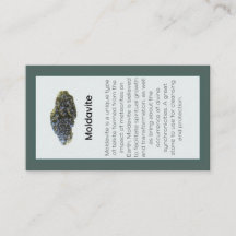 Moldavite Cristal Signification Bijoux Display Gem