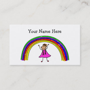 Carte De Visite Mon arc-en-ciel