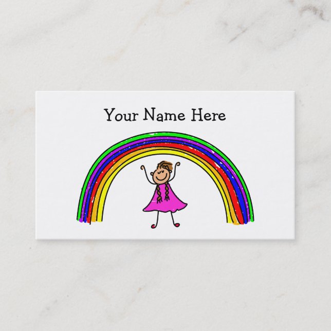Carte De Visite Mon arc-en-ciel (Devant)