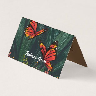 Carte De Visite Monarch Butterfly fév 6_21