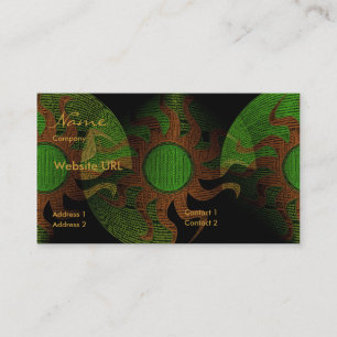 Carte De Visite Mondes de broderie