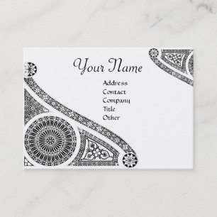 Carte De Visite MONogramme 2 RENAISSANCE