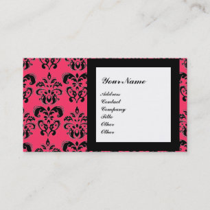 CARTE DE VISITE MONOGRAMME DE PIERRE DE DAMASK GEM3,