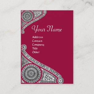 CARTE DE VISITE MONOGRAMME DE RENAISSANCE 4