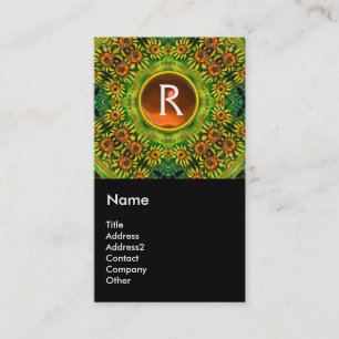 CARTE DE VISITE MONOGRAMME DES SOUS-SOUS-SOUS
