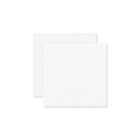 Monogramme noir solide moderne minimal vertical