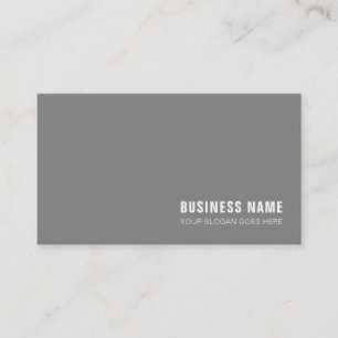 Carte De Visite Monogramme professionnel Design moderne Plaine lux