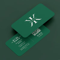 Monogramme professionnel minimum Logo K Hunter Gre