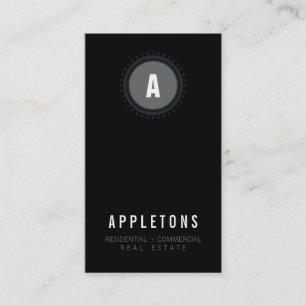 CARTE DE VISITE : : monogramme spot2 8P